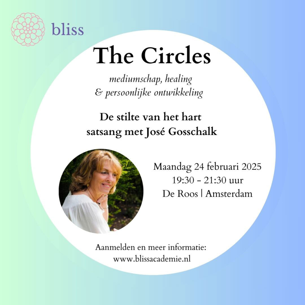 24 feb 2025 Satsang met Jose Gosschalk in De Roos Amsterdam